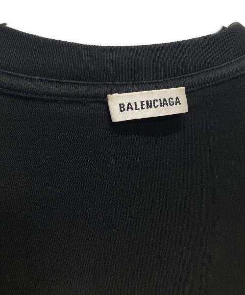 BALENCIAGA（バレンシアガ）BALENCIAGA (バレンシアガ) Mastercard Collaboration Short Sleeve T-Shirt/マスターカードコラボ半袖Tシャツ ブラック サイズ:XSの古着・服飾アイテム