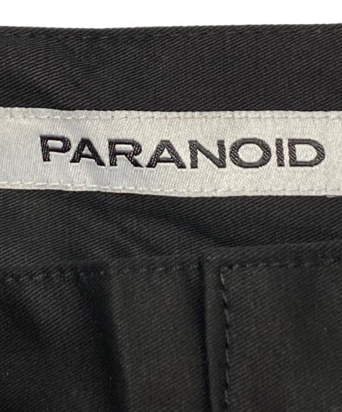 PARANOID（パラノイド）PARANOID (パラノイド) サイド ジップ アップ カーゴ ブラック サイズ:Mの古着・服飾アイテム