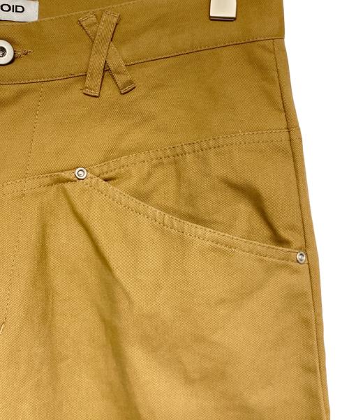 PARANOID（パラノイド）PARANOID (パラノイド) サイドスリットパンツ ベージュ サイズ:Mの古着・服飾アイテム