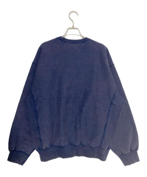 SUPREME（シュプリーム）SUPREME (シュプリーム) Washed Box Logo Crewneck ネイビー サイズ:Lの古着・服飾アイテム