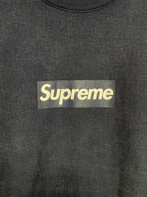 SUPREME（シュプリーム）SUPREME (シュプリーム) Washed Box Logo Crewneck ネイビー サイズ:Lの古着・服飾アイテム