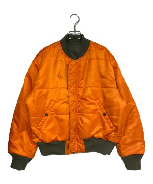 SUPREME（シュプリーム）SUPREME (シュプリーム) BOUNTY HUNTER (バウンティハンター) MA-1 Jacket カーキ×ブラック サイズ:Mの古着・服飾アイテム