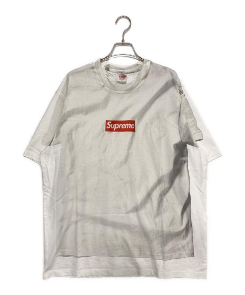 SUPREME（シュプリーム）SUPREME (シュプリーム) MM6 Maison Margiela (エムエムシックスメゾンマルジェラ) Box Logo Tee ホワイト サイズ:XLの古着・服飾アイテム