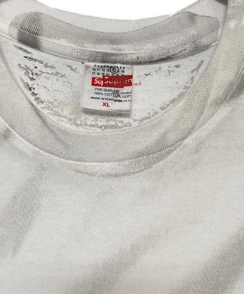 SUPREME（シュプリーム）SUPREME (シュプリーム) MM6 Maison Margiela (エムエムシックスメゾンマルジェラ) Box Logo Tee ホワイト サイズ:XLの古着・服飾アイテム
