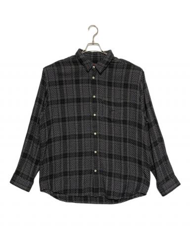 中古・古着通販】SUPREME (シュプリーム) Basket Weave Plaid Shirt