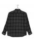 SUPREME (シュプリーム) Basket Weave Plaid Shirt Black ブラック×カーキ サイズ:XL：13000円