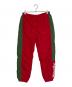 SUPREME（シュプリーム）の古着「Side Logo Track Pant」｜レッド×グリーン