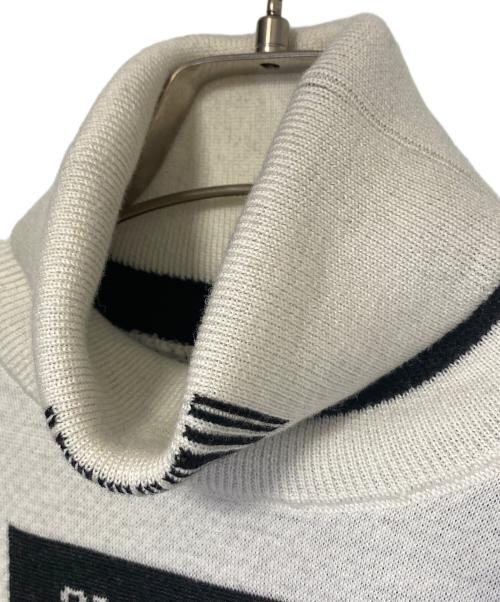 VETEMENTS（ヴェトモン）VETEMENTS (ヴェトモン) TV TEST CARD ROLLNECK KNIT マルチカラー サイズ:Sの古着・服飾アイテム