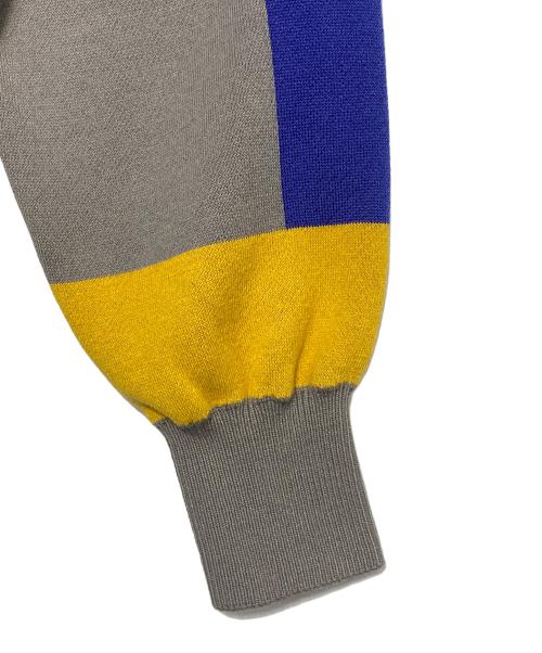 VETEMENTS（ヴェトモン）VETEMENTS (ヴェトモン) TV TEST CARD ROLLNECK KNIT マルチカラー サイズ:Sの古着・服飾アイテム