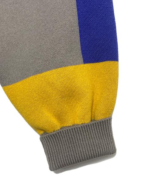 VETEMENTS（ヴェトモン）VETEMENTS (ヴェトモン) TV TEST CARD ROLLNECK KNIT マルチカラー サイズ:Sの古着・服飾アイテム