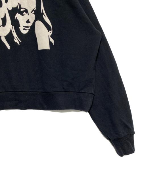 Hysteric Glamour（ヒステリックグラマー）Hysteric Glamour (ヒステリックグラマー) HYSTERIC WOMAN アップリケ オーバーサイズ スウェット ブラック サイズ:FREEの古着・服飾アイテム