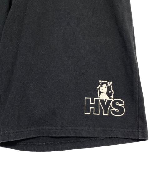 Hysteric Glamour（ヒステリックグラマー）Hysteric Glamour (ヒステリックグラマー) EVIL ROCK ショーツ ブラック サイズ:Lの古着・服飾アイテム