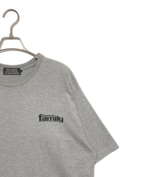 Hysteric Glamour（ヒステリックグラマー）Hysteric Glamour (ヒステリックグラマー) HYSTERIC FAMILY TEE グレー サイズ:XLの古着・服飾アイテム
