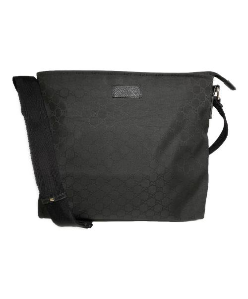 GUCCI（グッチ）GUCCI (グッチ) GGナイロンショルダーバッグ ブラック サイズ:-の古着・服飾アイテム
