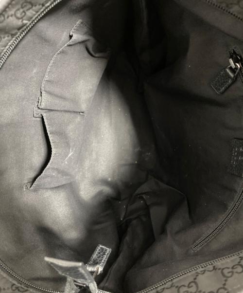 GUCCI（グッチ）GUCCI (グッチ) GGナイロンショルダーバッグ ブラック サイズ:-の古着・服飾アイテム