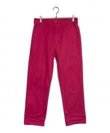 SUPREME（シュプリーム）の古着「Work Pant」｜Bright Pink