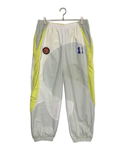 SUPREME（シュプリーム）SUPREME (シュプリーム) S Logo Track Pant ホワイト×イエロー サイズ:Mの古着・服飾アイテム