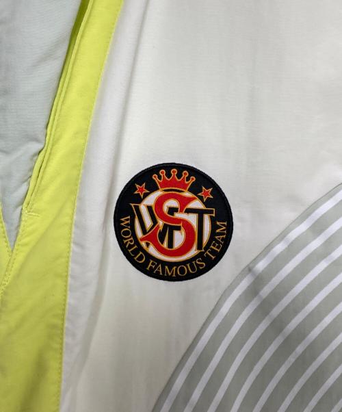 SUPREME（シュプリーム）SUPREME (シュプリーム) S Logo Track Pant ホワイト×イエロー サイズ:Mの古着・服飾アイテム