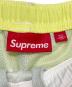 中古・古着 SUPREME (シュプリーム) S Logo Track Pant ホワイト×イエロー サイズ:M：22000円
