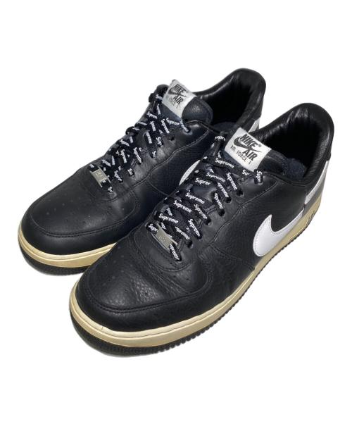 NIKE（ナイキ）NIKE (ナイキ) SUPREME (シュプリーム) COMME des GARCONS (コムデギャルソン) AIR FORCE 1 ブラック サイズ:28.5cm(US10.5)の古着・服飾アイテム