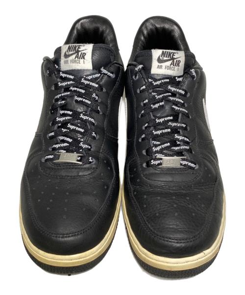 NIKE（ナイキ）NIKE (ナイキ) SUPREME (シュプリーム) COMME des GARCONS (コムデギャルソン) AIR FORCE 1 ブラック サイズ:28.5cm(US10.5)の古着・服飾アイテム