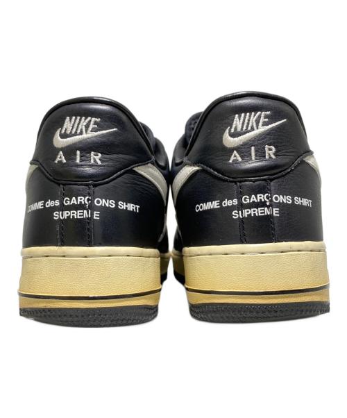NIKE（ナイキ）NIKE (ナイキ) SUPREME (シュプリーム) COMME des GARCONS (コムデギャルソン) AIR FORCE 1 ブラック サイズ:28.5cm(US10.5)の古着・服飾アイテム