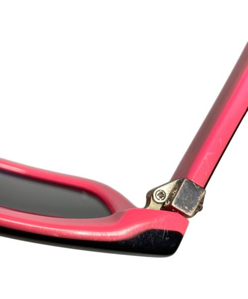 CHROME HEARTS（クロムハーツ）CHROME HEARTS (クロムハーツ) Black Punk Rock Pink ブラック×ピンク サイズ:57□16-140の古着・服飾アイテム