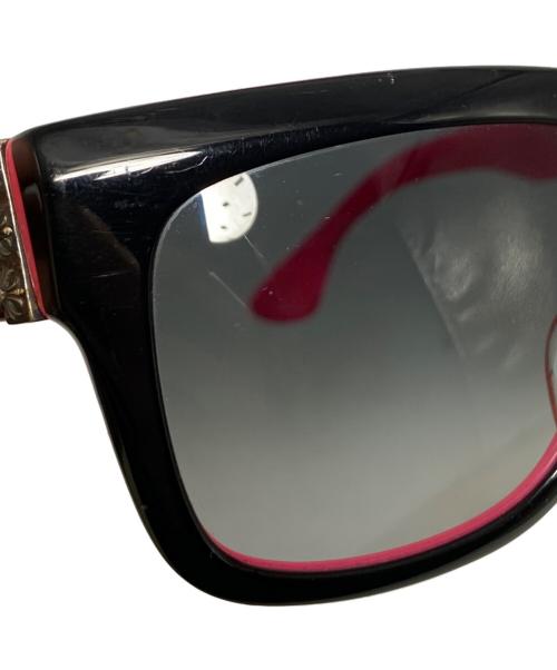 CHROME HEARTS（クロムハーツ）CHROME HEARTS (クロムハーツ) Black Punk Rock Pink ブラック×ピンク サイズ:57□16-140の古着・服飾アイテム