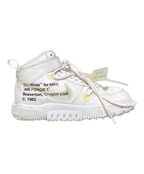 NIKE（ナイキ）NIKE (ナイキ) OFFWHITE (オフホワイト) AIR FORCE 1 MID SP LTHR ホワイト サイズ:26.5cm(US8.5)の古着・服飾アイテム