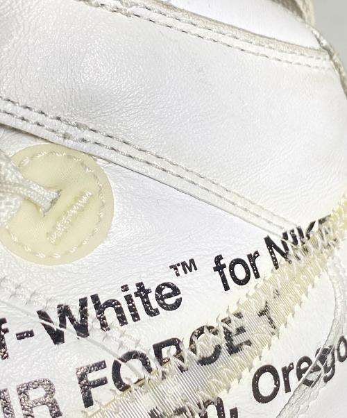NIKE（ナイキ）NIKE (ナイキ) OFFWHITE (オフホワイト) AIR FORCE 1 MID SP LTHR ホワイト サイズ:26.5cm(US8.5)の古着・服飾アイテム