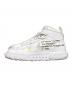 中古・古着 NIKE (ナイキ) OFFWHITE (オフホワイト) AIR FORCE 1 MID SP LTHR ホワイト サイズ:26.5cm(US8.5)：15000円