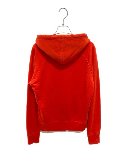 AMI Alexandre Mattiussi（アミアレクサンドルマテュッシ）AMI Alexandre Mattiussi (アミアレクサンドルマテュッシ) ハートロゴプルオーバーフーディ レッド サイズ:Sの古着・服飾アイテム