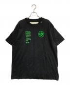 OFFWHITEオフホワイト）の古着「アローロゴ半袖カットソー」｜ブラック