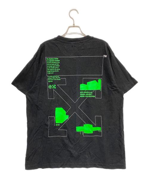 OFFWHITE（オフホワイト）OFFWHITE (オフホワイト) アローロゴ半袖カットソー ブラック サイズ:XSの古着・服飾アイテム