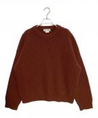 TTT MSWティー）の古着「Wool Pullover Knit」｜ブラウン
