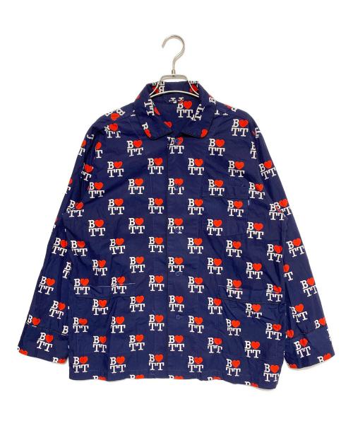 BoTT（ボット）BoTT (ボット) パジャマシャツ ネイビー サイズ:Lの古着・服飾アイテム