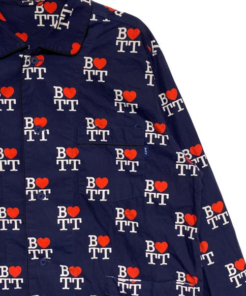 BoTT（ボット）BoTT (ボット) パジャマシャツ ネイビー サイズ:Lの古着・服飾アイテム