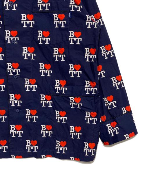 BoTT（ボット）BoTT (ボット) パジャマシャツ ネイビー サイズ:Lの古着・服飾アイテム