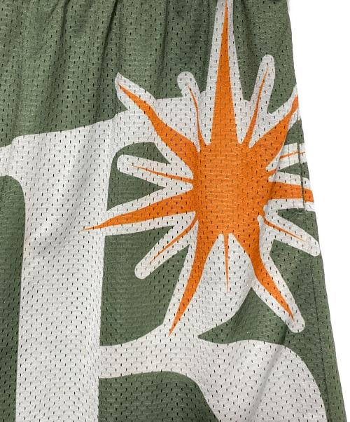 BoTT（ボット）BoTT (ボット) B Logo Mesh Short オリーブ サイズ:Lの古着・服飾アイテム