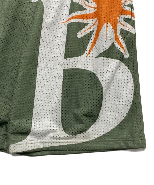 BoTT（ボット）BoTT (ボット) B Logo Mesh Short オリーブ サイズ:Lの古着・服飾アイテム