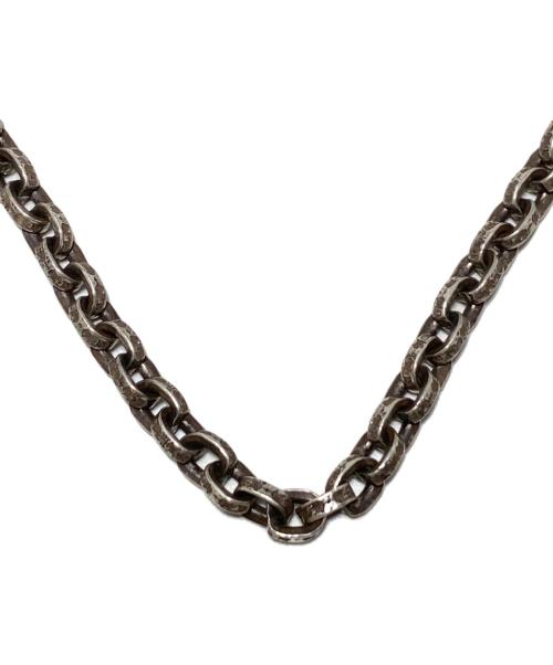 CHROME HEARTS（クロムハーツ）CHROME HEARTS (クロムハーツ) ペーパーチェーンネックレス シルバー サイズ:16インチの古着・服飾アイテム