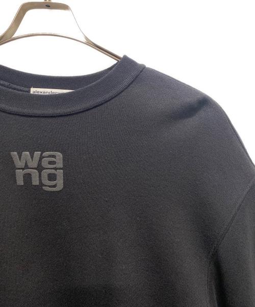 ALEXANDER WANG（アレキサンダー・ワン）ALEXANDER WANG (アレキサンダー・ワン) ESSENTIAL TERRY SWEAT(エッセンシャルテリースウェット) ブラック サイズ:Mの古着・服飾アイテム