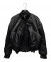 ALEXANDER WANG（アレキサンダー・ワン）の古着「Oversized Bomber Jacket(オーバーサイズボンバージャケット)」｜ブラック