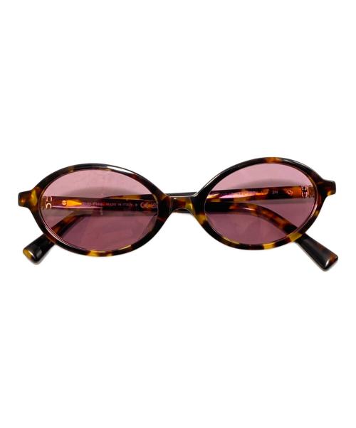 MIU MIU（ミュウミュウ）MIU MIU (ミュウミュウ) ミュウ リガード サングラス ブラウン×ピンク サイズ:50□18の古着・服飾アイテム