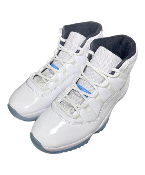 NIKE（ナイキ）NIKE (ナイキ) AIR JORDAN 11 RETRO ホワイト サイズ:28.5cm(US10.5)の古着・服飾アイテム