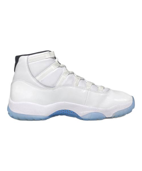NIKE（ナイキ）NIKE (ナイキ) AIR JORDAN 11 RETRO ホワイト サイズ:28.5cm(US10.5)の古着・服飾アイテム