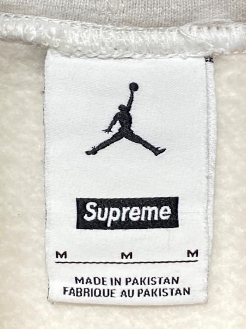 SUPREME（シュプリーム）SUPREME (シュプリーム) JORDAN (ジョーダン) Hooded Sweatshirt グレー サイズ:Mの古着・服飾アイテム