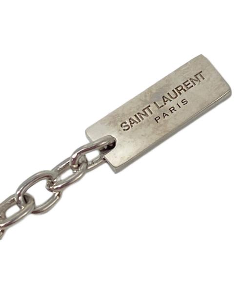 Saint Laurent Paris（サンローランパリ）Saint Laurent Paris (サンローランパリ) モノグラムツイストネックレスの古着・服飾アイテム