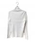 PRADA (プラダ) TURTLE-NECK RIBBED COTTON SWEAT ホワイト サイズ:S：45000円