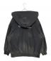 BALENCIAGA (バレンシアガ) キャンペーンロゴダメージ加工ジップアップパーカー ブラック サイズ:L：130000円